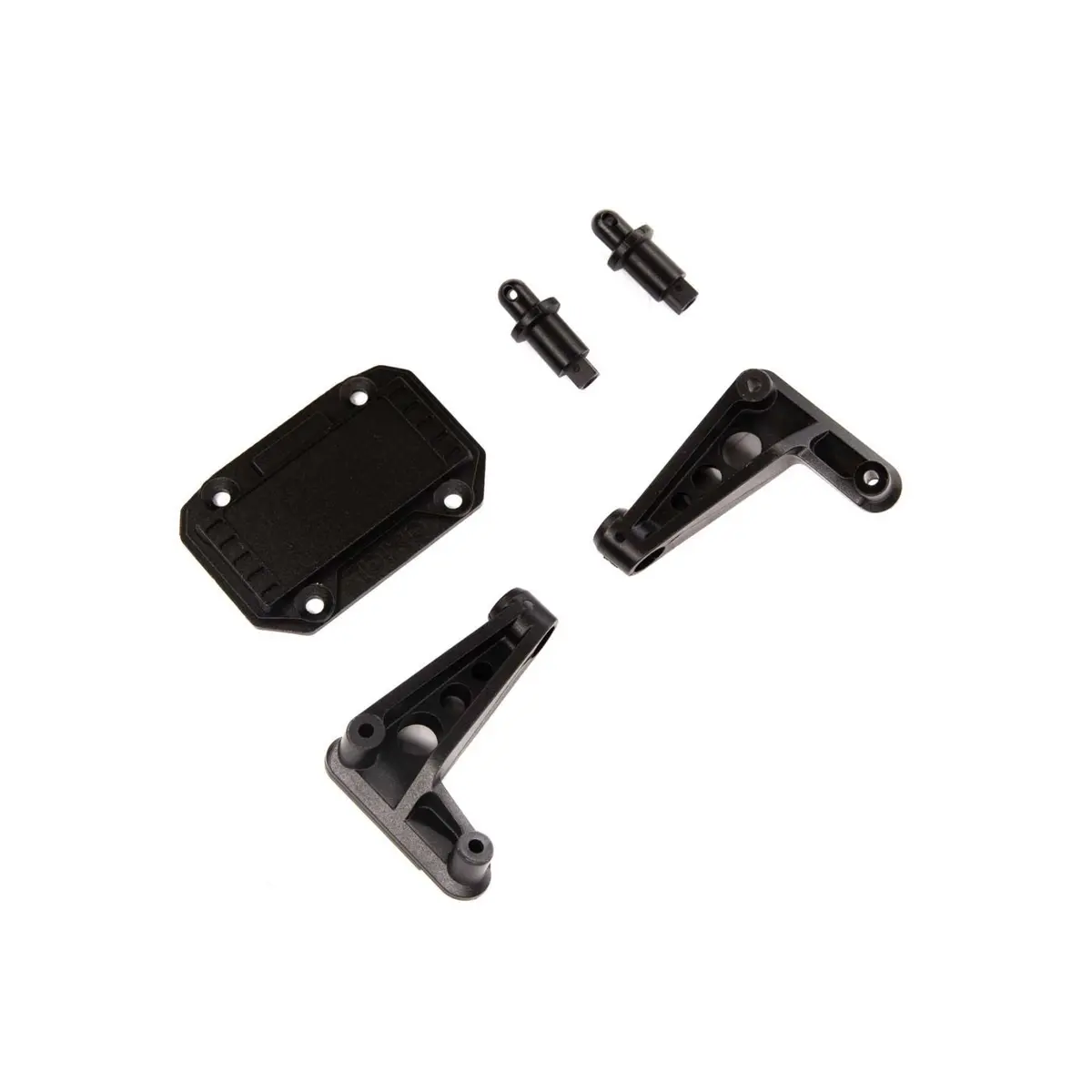 Axial Rear Body Mount Set: Scx10iii Jeep Jlu 1