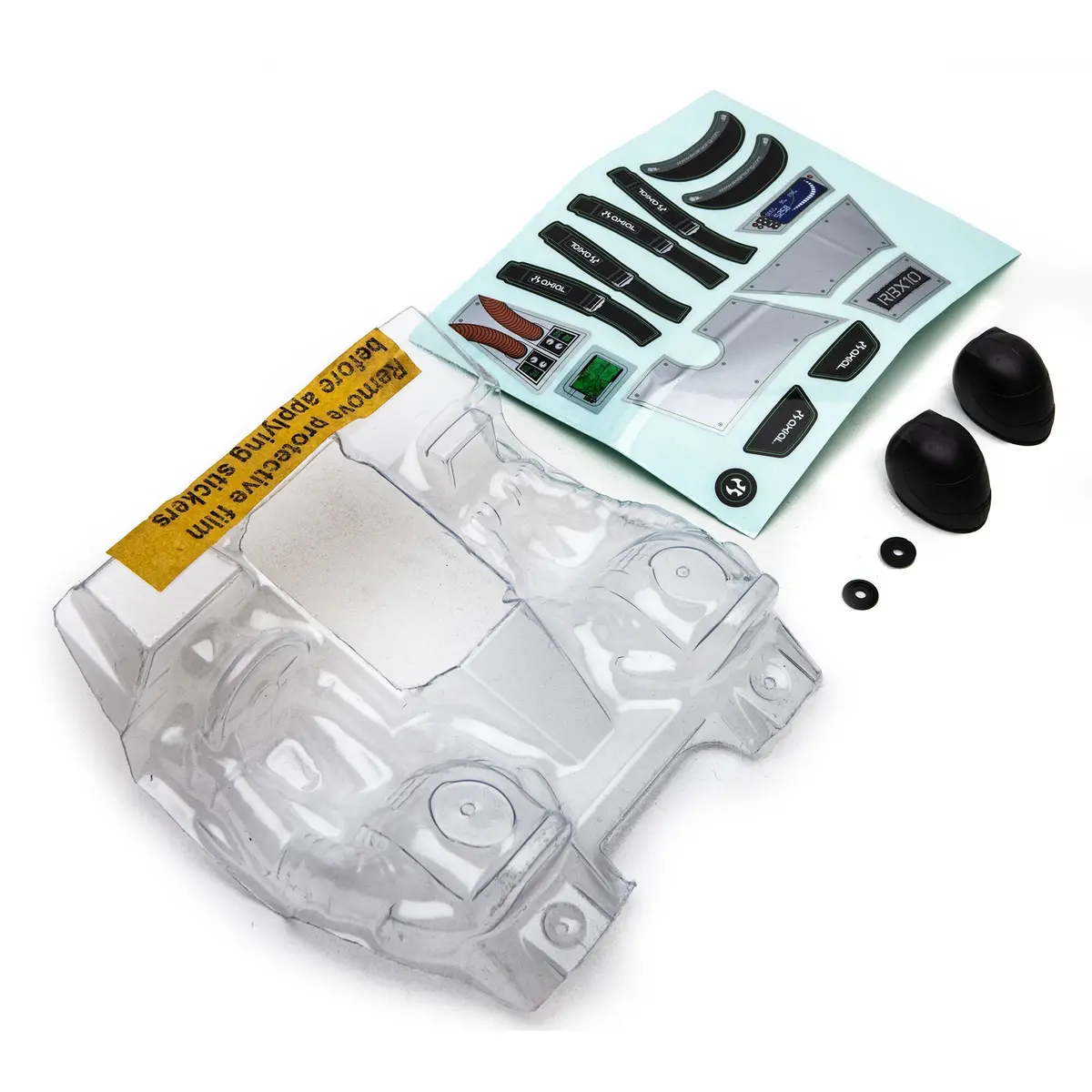 Axial Rbx10 Interior Set (Clear) 1