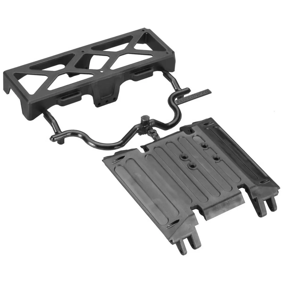 Axial Tube Frame Skid Plate/Battery Tray: Wraith 1
