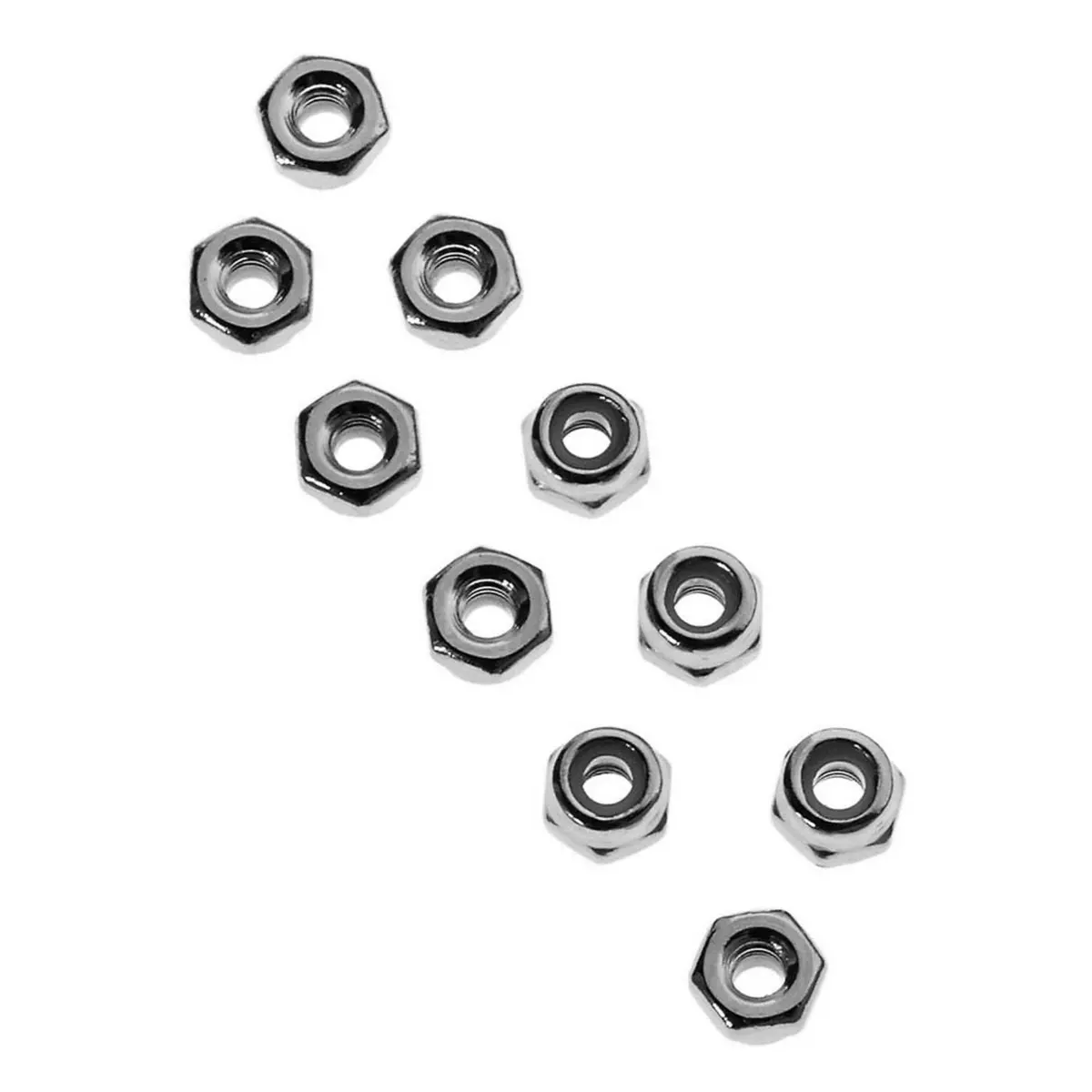 Axial Nylon Locknut: 2.5Mm (10) 1