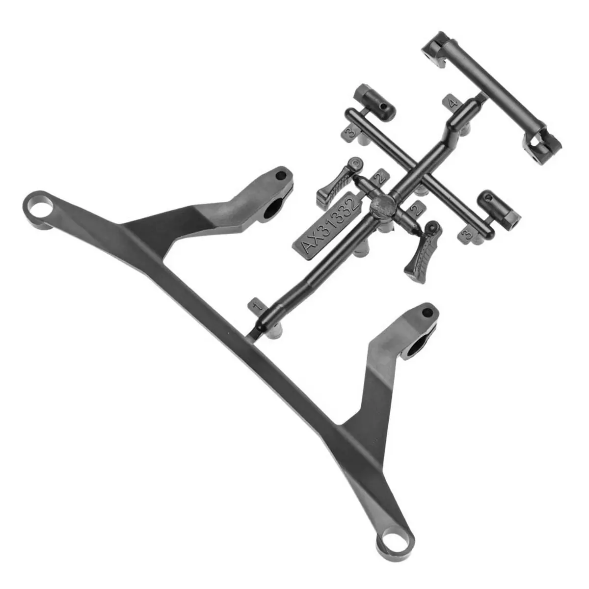 Axial Battery Tray Chassis Components Rr10 1