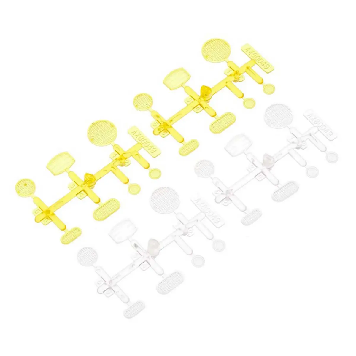 Axial Led Lens Set Yellow/Clear: Umg10 1