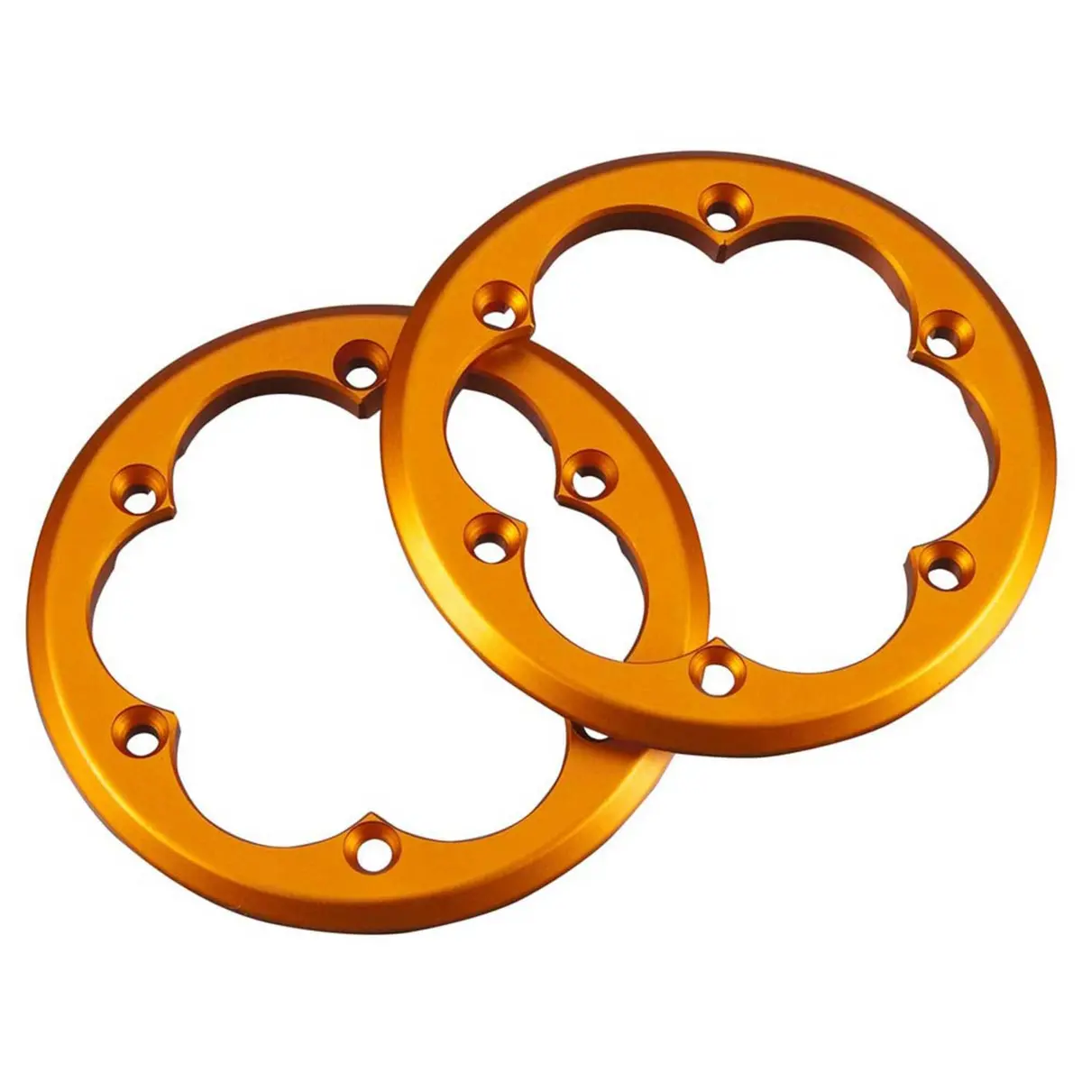 Axial Cnc 2.2" Competition Beadlock Rings: Xr10 (Orange) 1