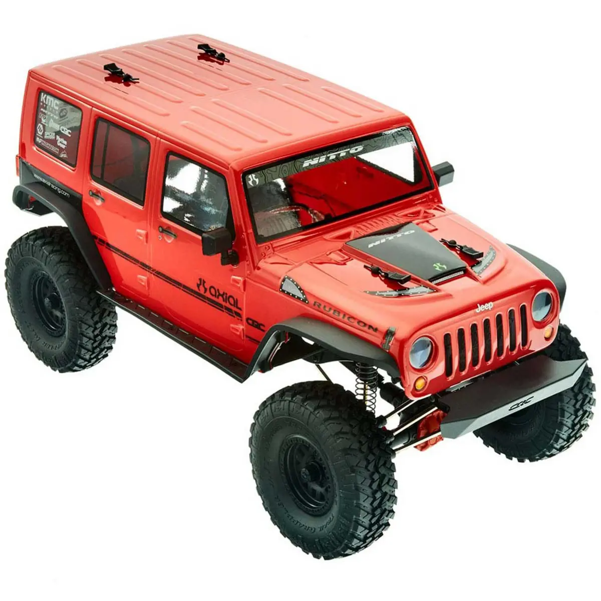 Axial 1/10 Scx10iii 2017 Jeep Wrangler Rubicon Rtr (Red) 1