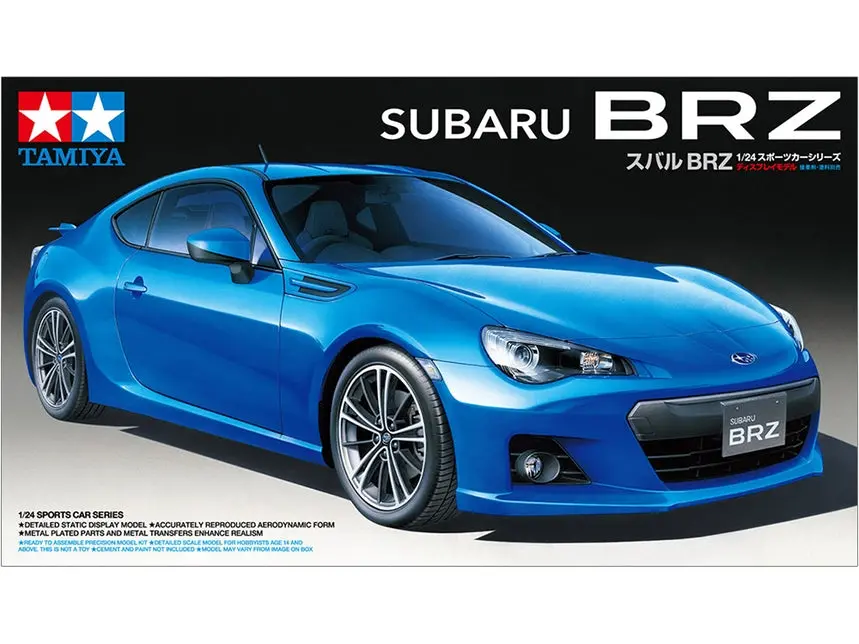 Tamiya 1/24 Subaru Brz Plastic Model Kit 1