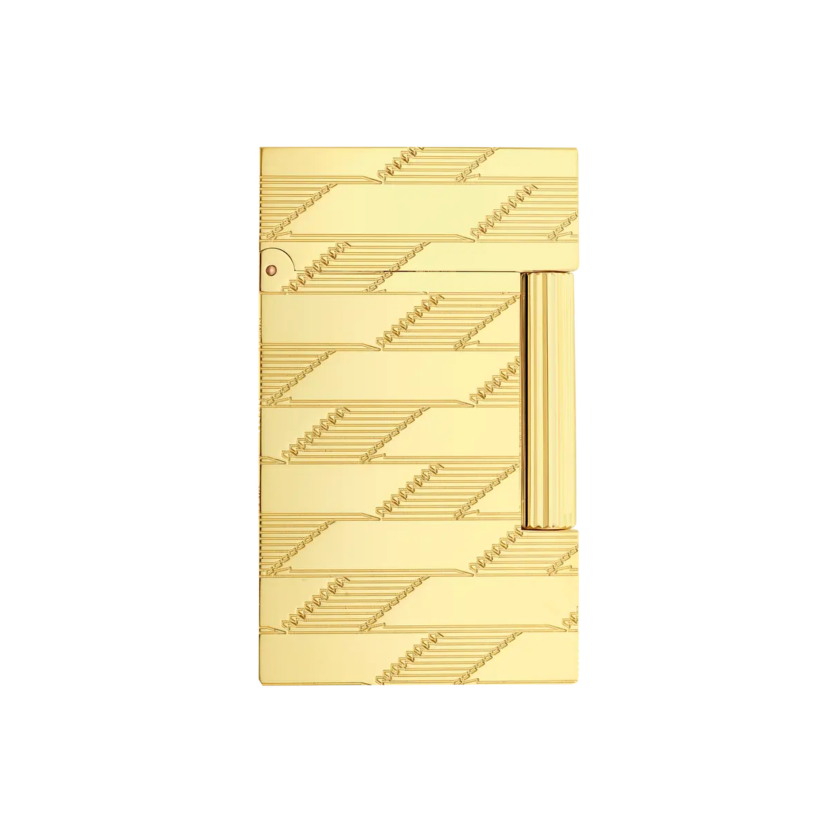 St Dupont Feuerzeug Ligne 2 Monogram, Ltd. Edt., Golden 1
