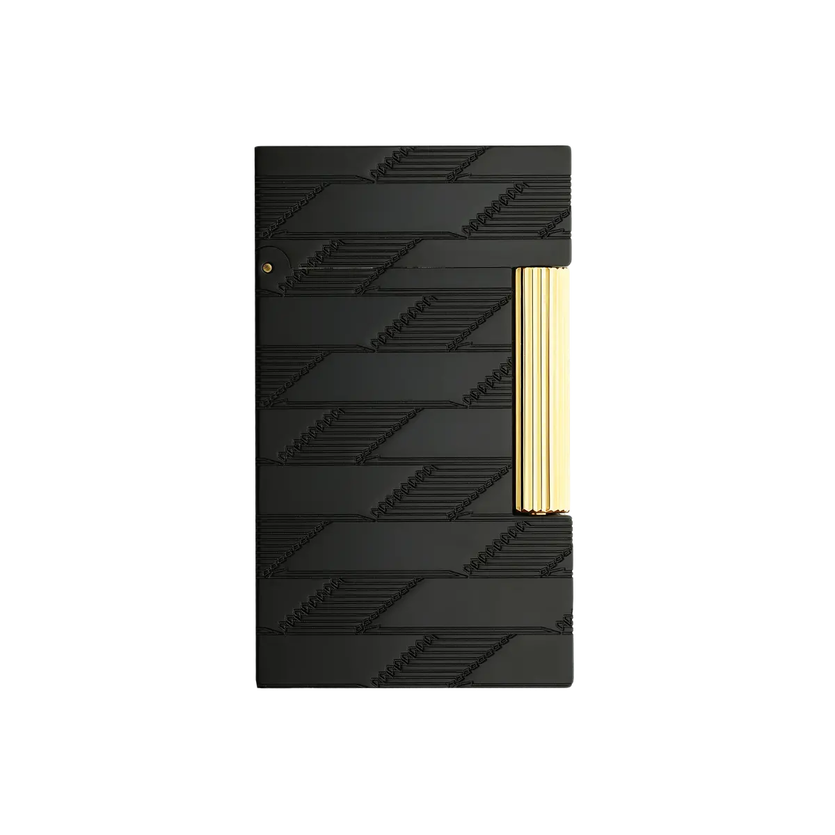 St Dupont Feuerzeug Ligne 2 Monogram, Ltd. Edt., Schwarz 1
