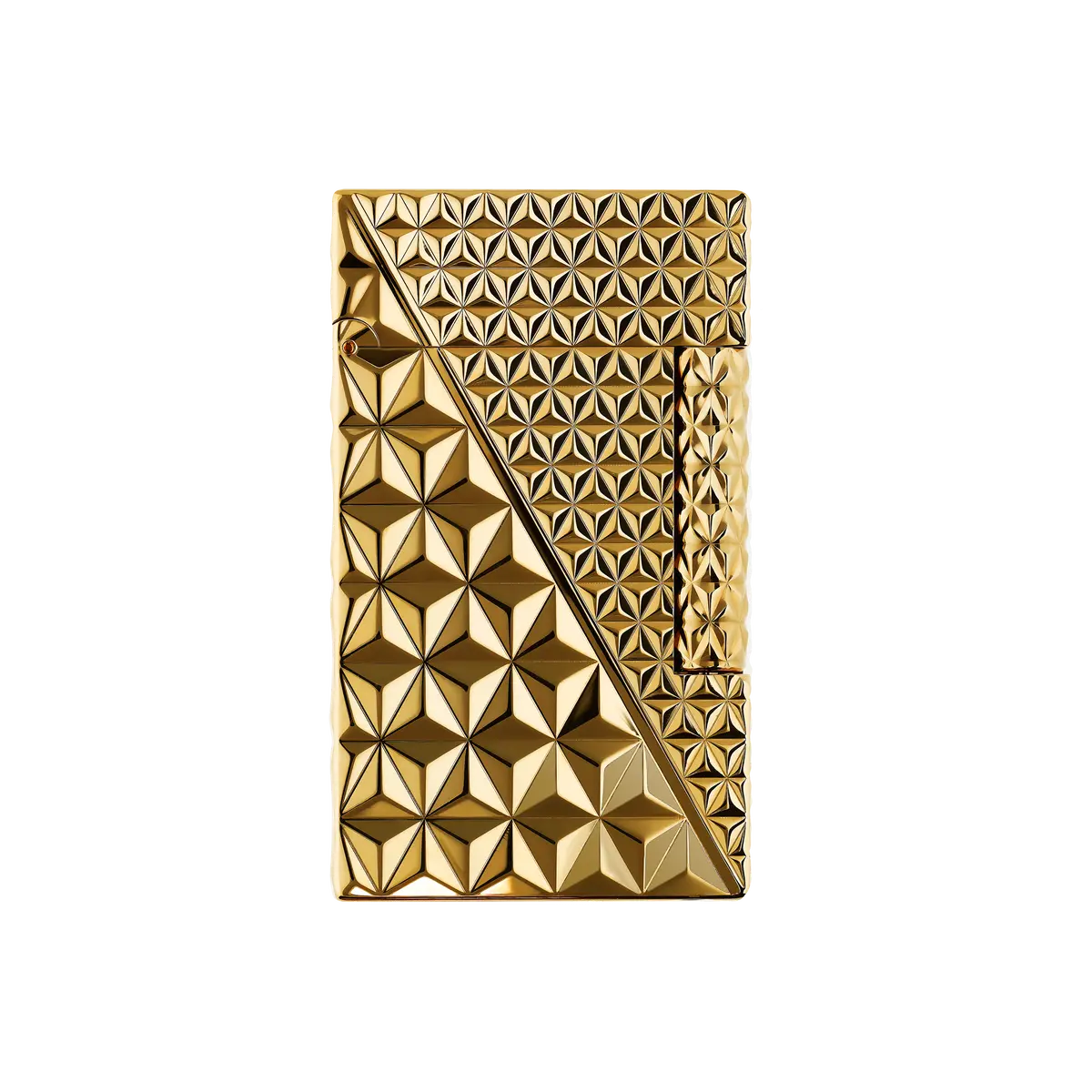 St Dupont Feuerzeug Ligne 2 Double X, Golden 1