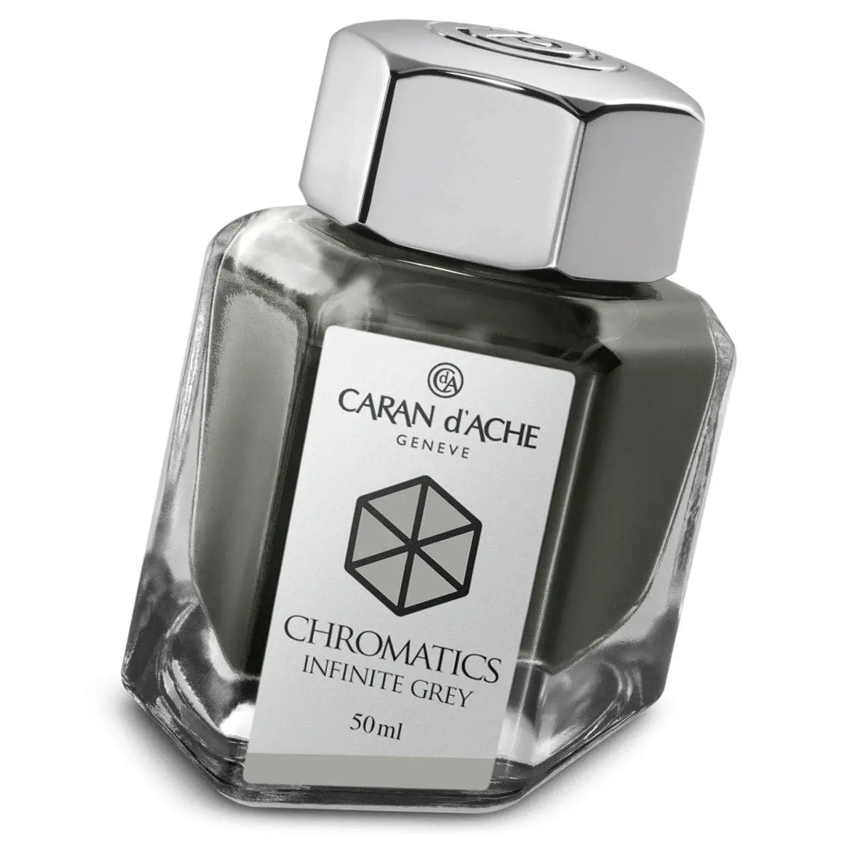 Caran D'ache, Tintenglas Chromatics, Infinite Grey 1