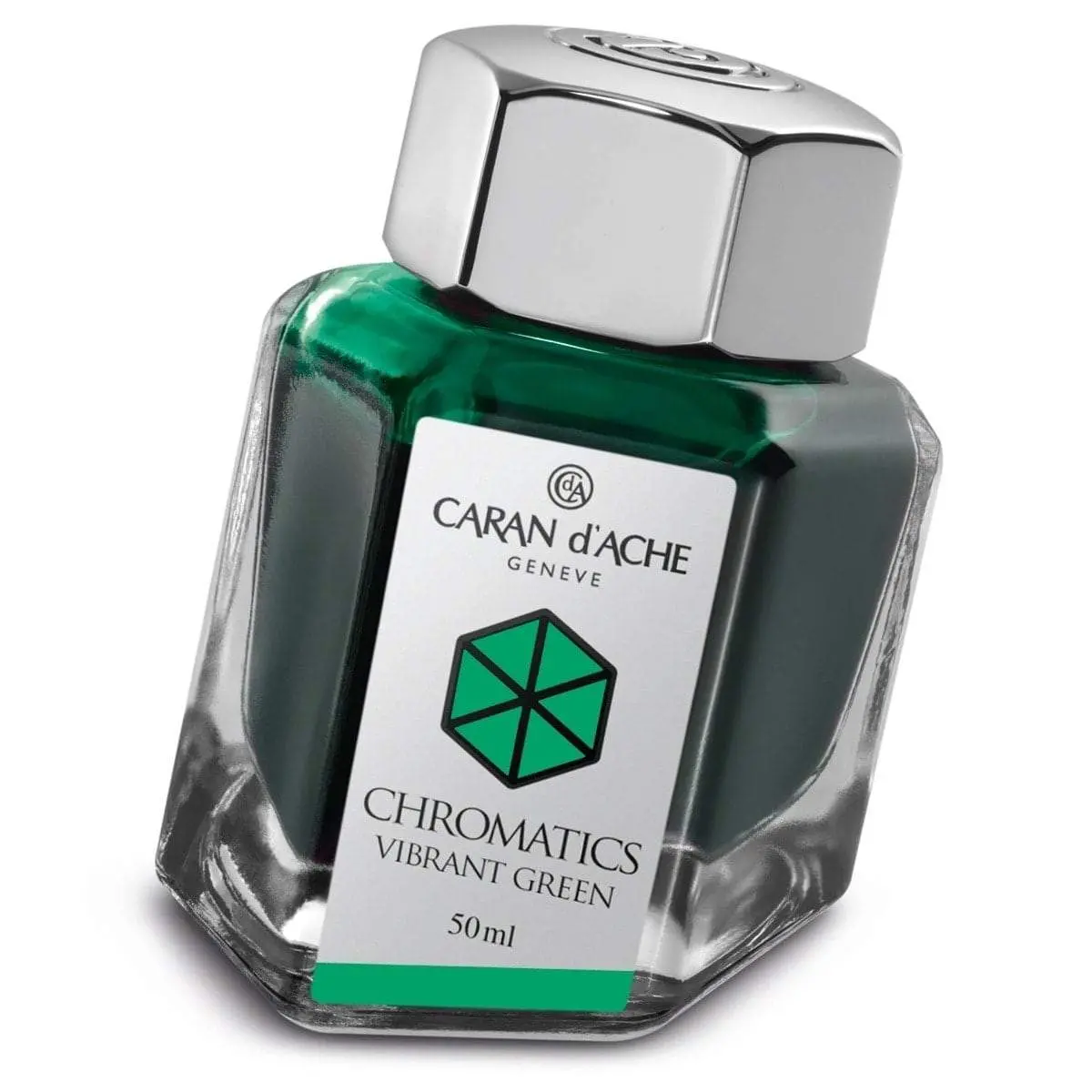 Caran D'ache, Tintenglas Chromatics, Vibrant Green 1