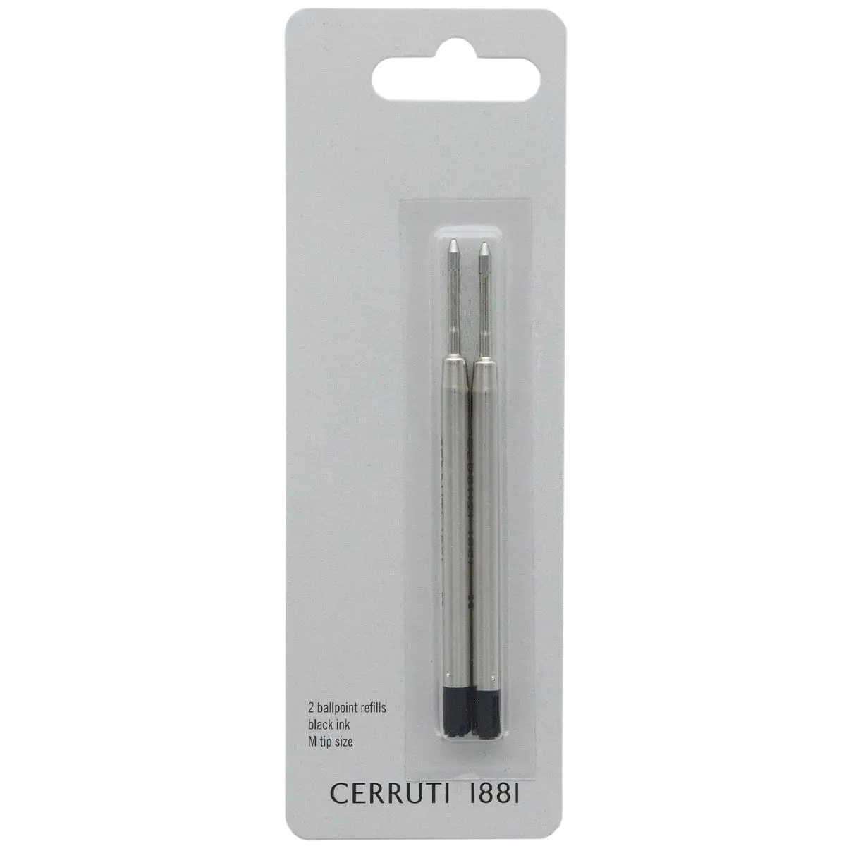 Cerruti 1881, Kugelschreibermine Soft, 2 Stk, Schwarz 1