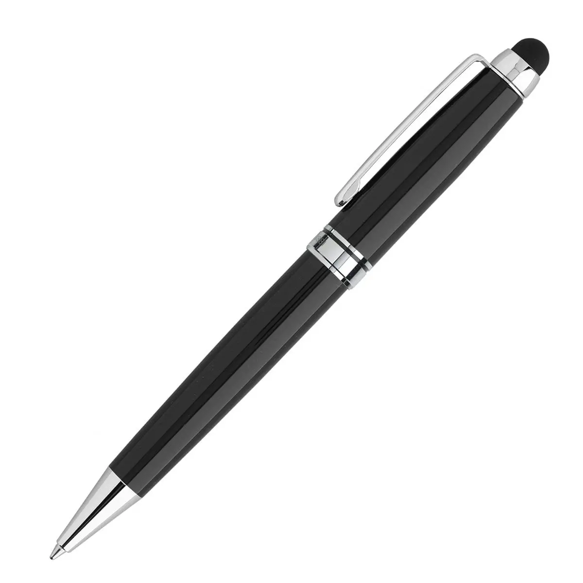 Cerruti 1881, Kugelschreiber Pad Chrom, Schwarz 1