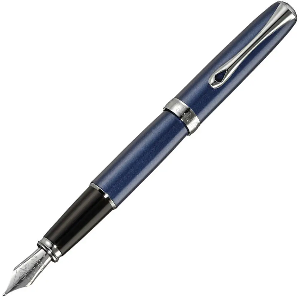 Diplomat, Füller Excellence A2, Chrom, Midnight Blue 1