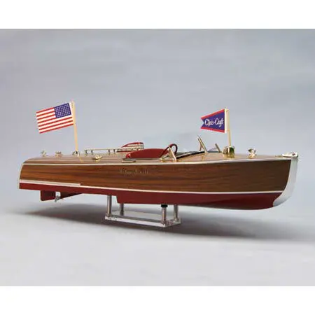 Dumas Chris Craft 1941 Hydroplane Wooden Model Kit 1