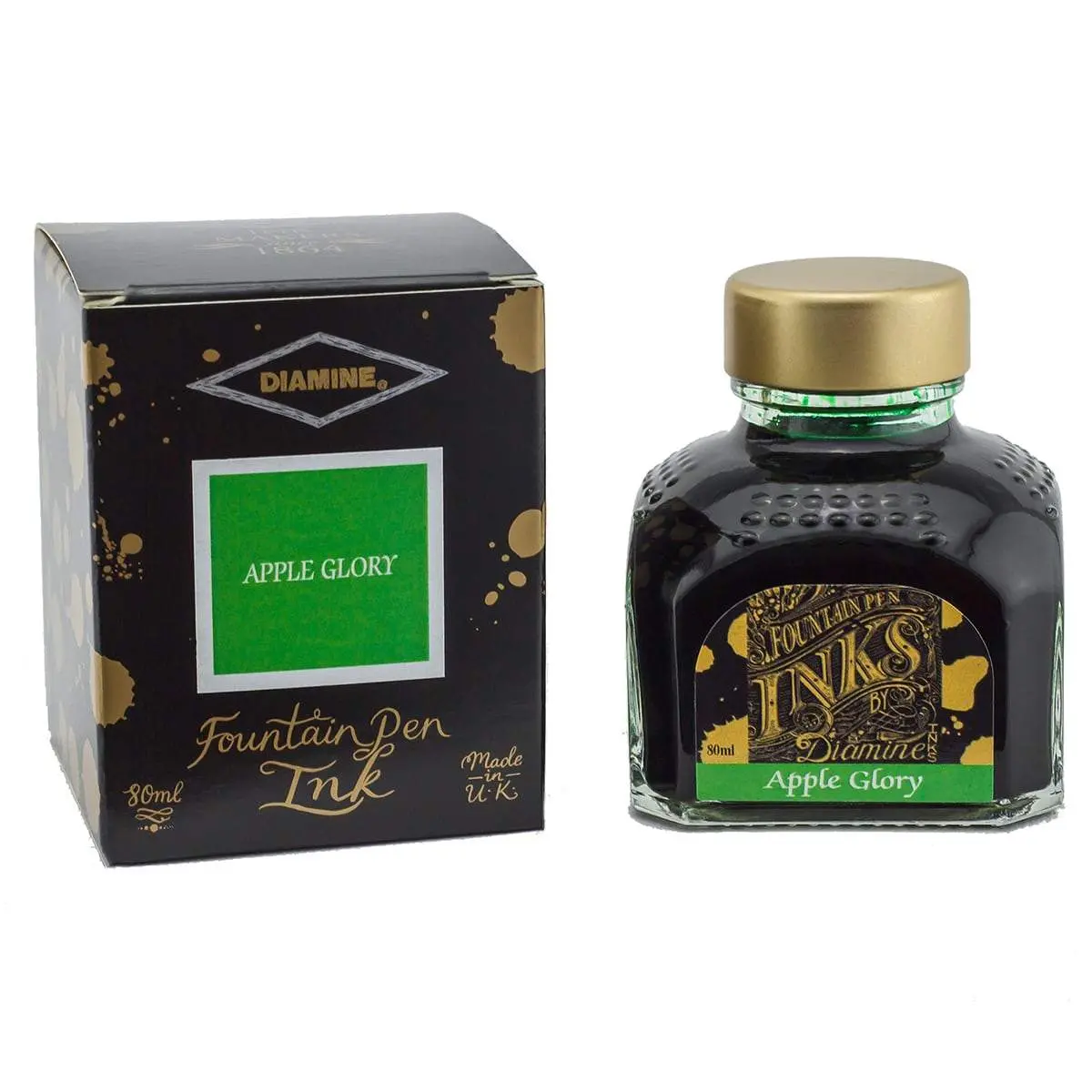 Diamine, Tintenglas Regular, 80 Ml, Apple Glory 1