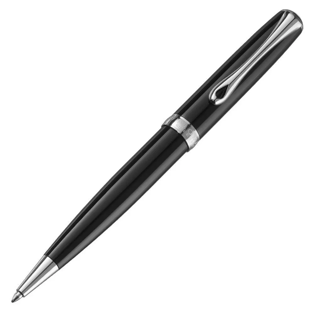 Diplomat, Kugelschreiber Excellence A2, Lackiert Easyflow, Schwarz 1
