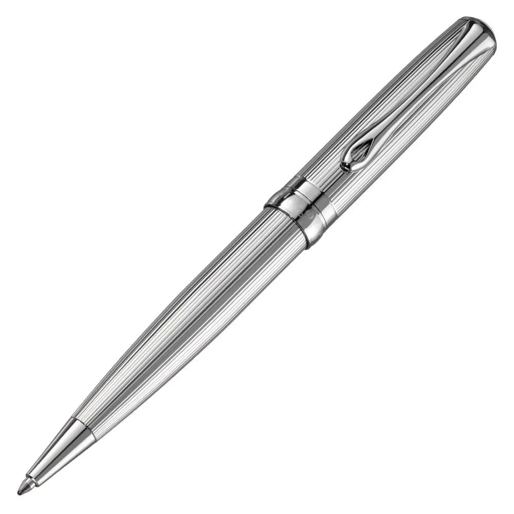 Diplomat, Kugelschreiber Excellence A2, Guillochiert, Chrom 1