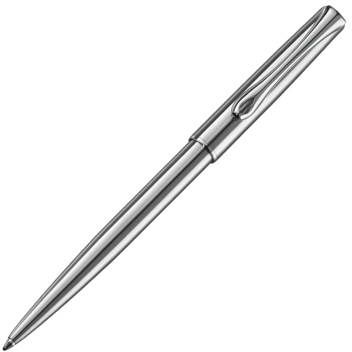 Diplomat, Kugelschreiber Traveller, Easyflow, Edelstahl 1