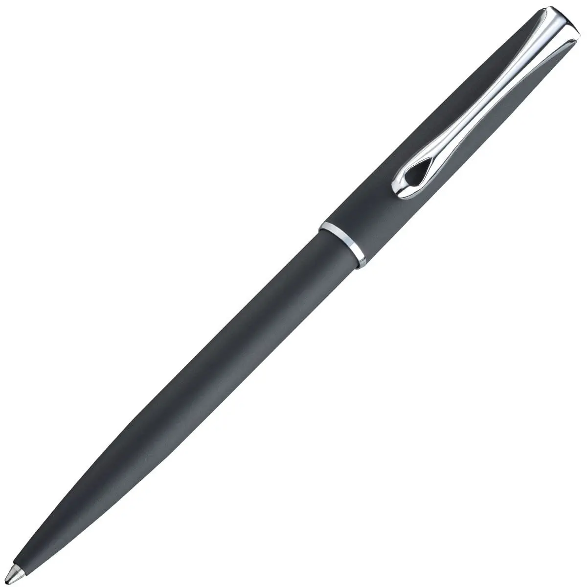 Diplomat, Kugelschreiber Traveller, Matt Easyflow, Schwarz 1