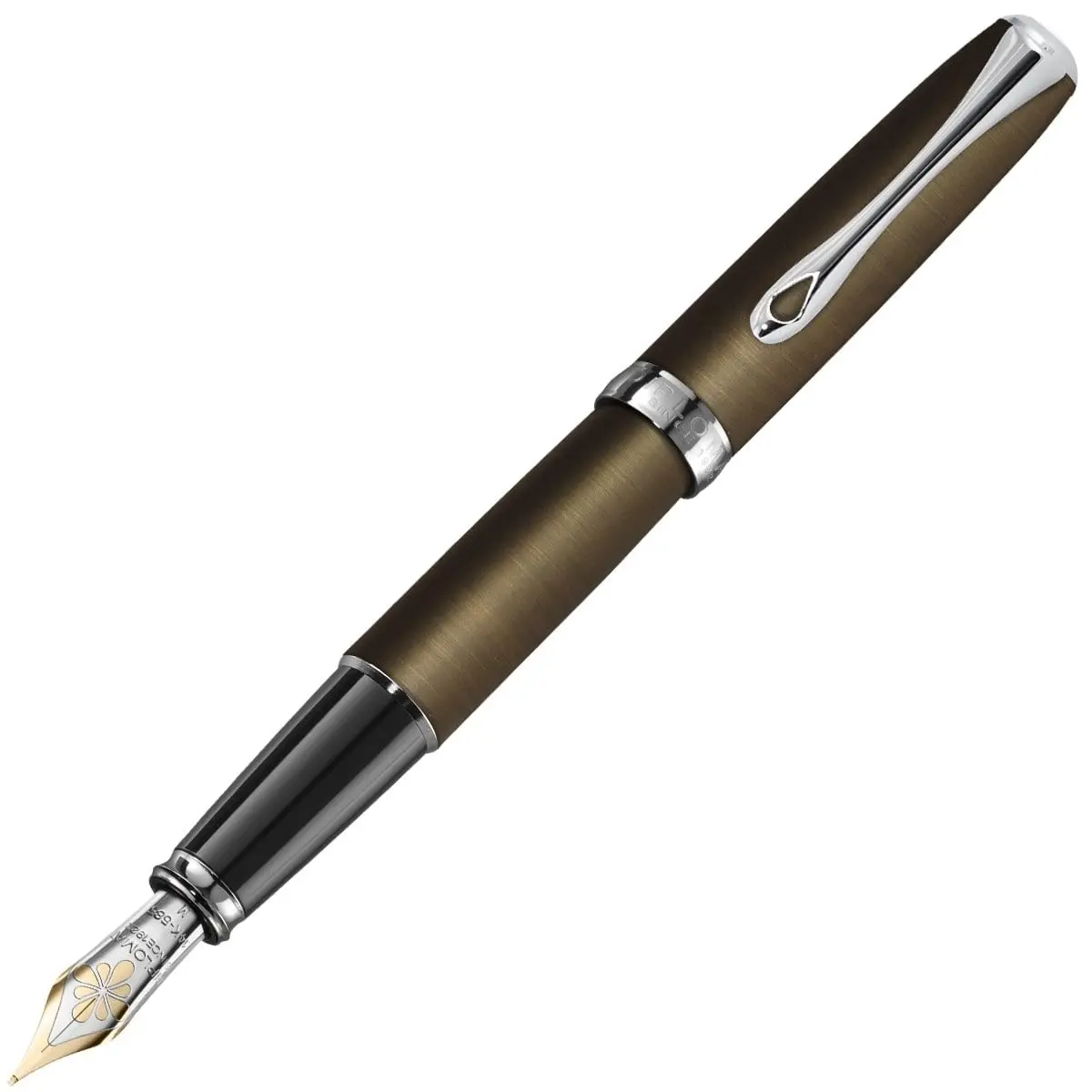 Diplomat, Füller Excellence, 14K Feder, Messingoxid 1