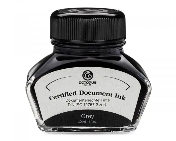 Octopus Fluids Dokumentenechte Tinte Document Inks Grey 30 Ml Grau 1