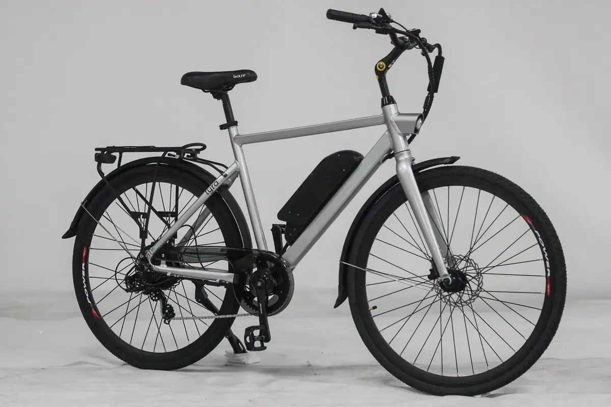 Wolff Lyra Electric Bike Silver (Grey) 1
