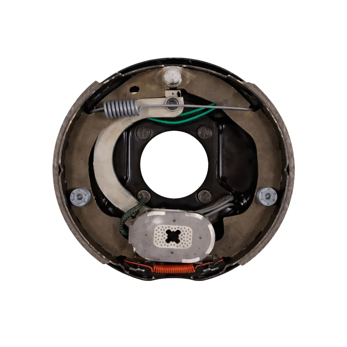 3.5K Trailer Axle Brake Assembly - 3,500Lb. - 10" X 2-1/4" - Left Hand (Driver Side) - Dexter Compatible 1