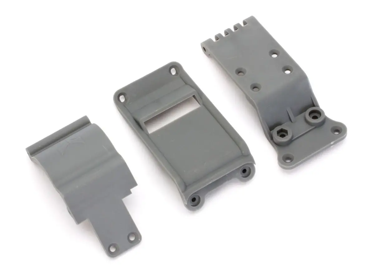 Ecx Skid Plate Set: 1:10 2Wd Ruckus/Torment 1