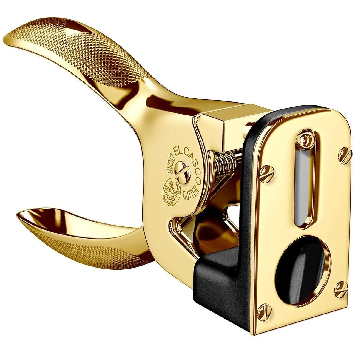 El Casco, Zigarrenschneider Schwarz & 23 Karat, Gold 1
