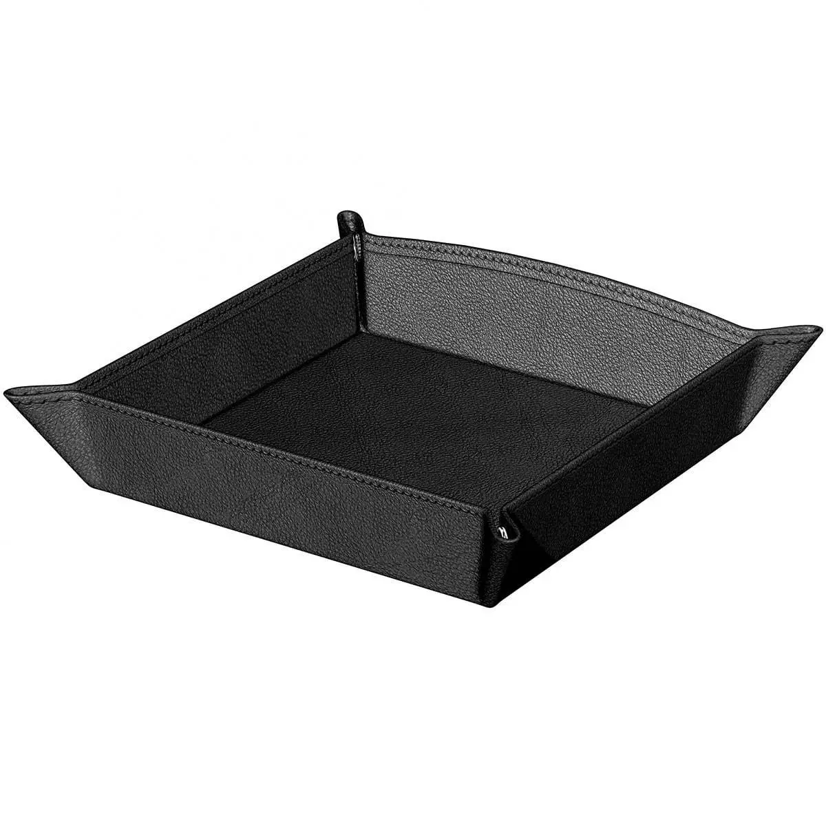 El Casco, Taschenbutler Kalbsleder, Klein, Schwarz 1