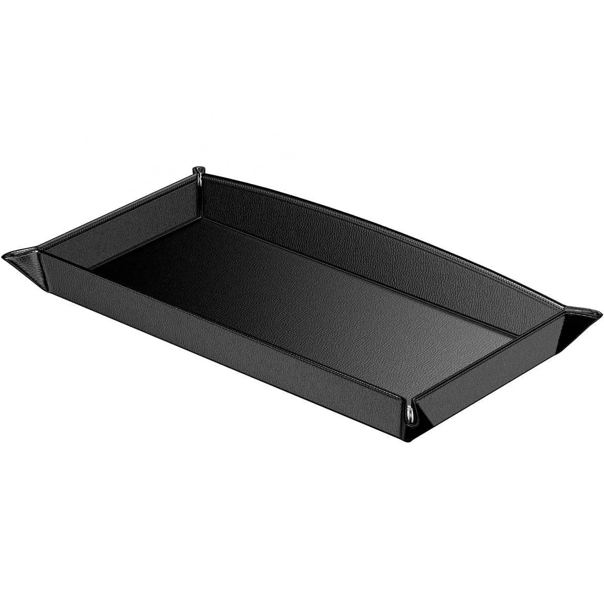 El Casco, Taschenbutler Kalbsleder, Groß, Schwarz 1
