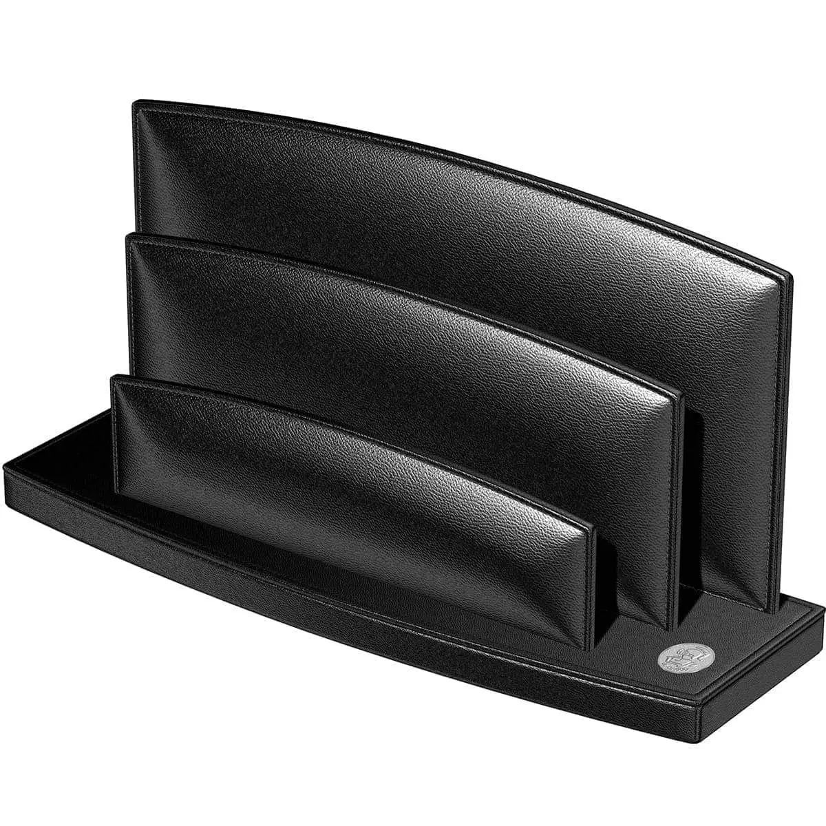 El Casco, Briefständer Kalbsleder, Schwarz 1