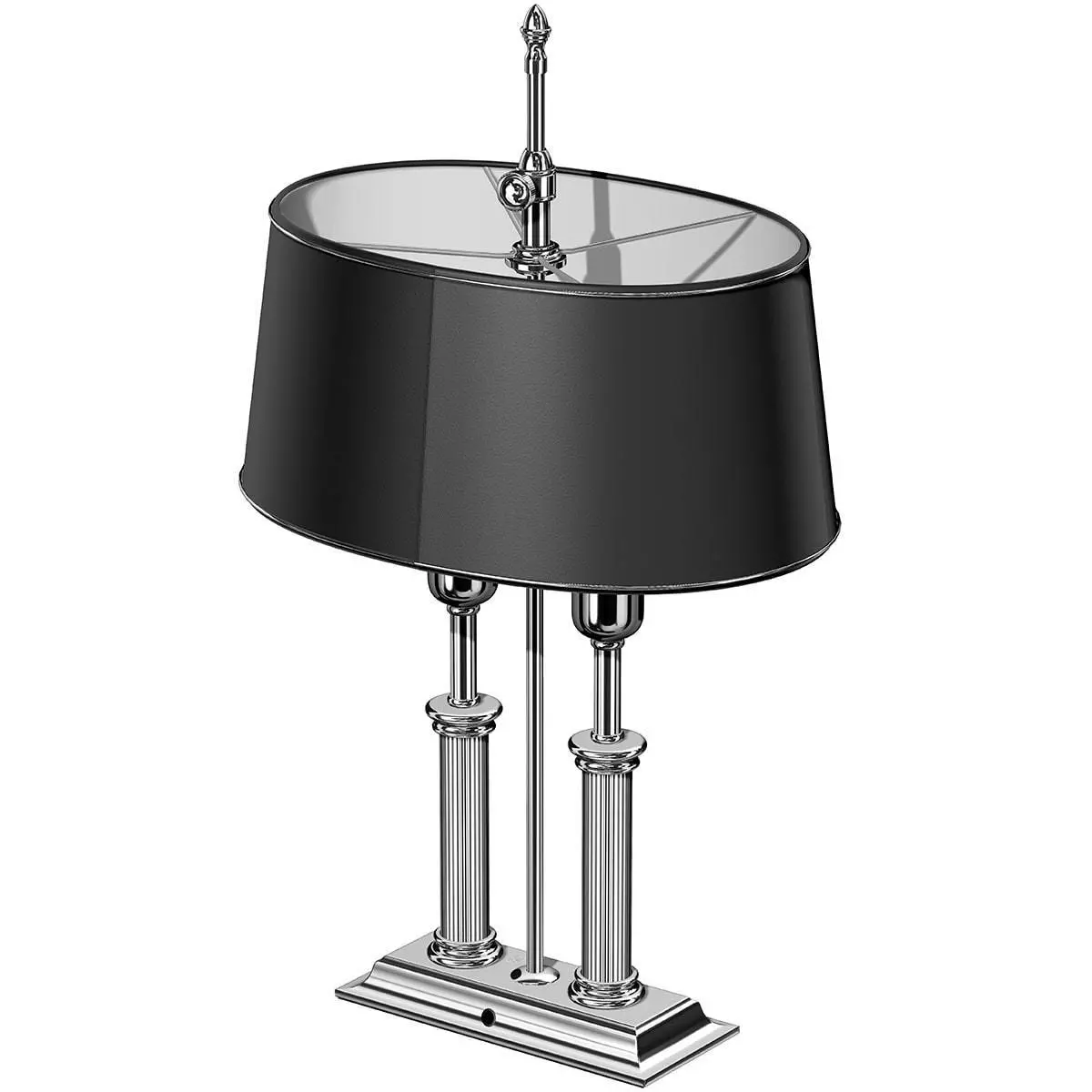 El Casco, Schreibtischlampe Edelchrom 1