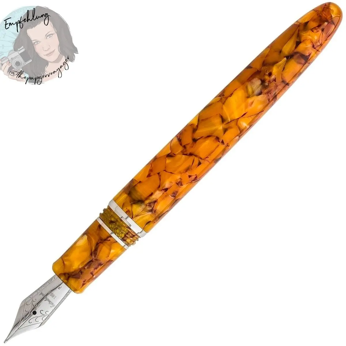 Esterbrook, Füller Estie, Chrom, Honeycomb 1