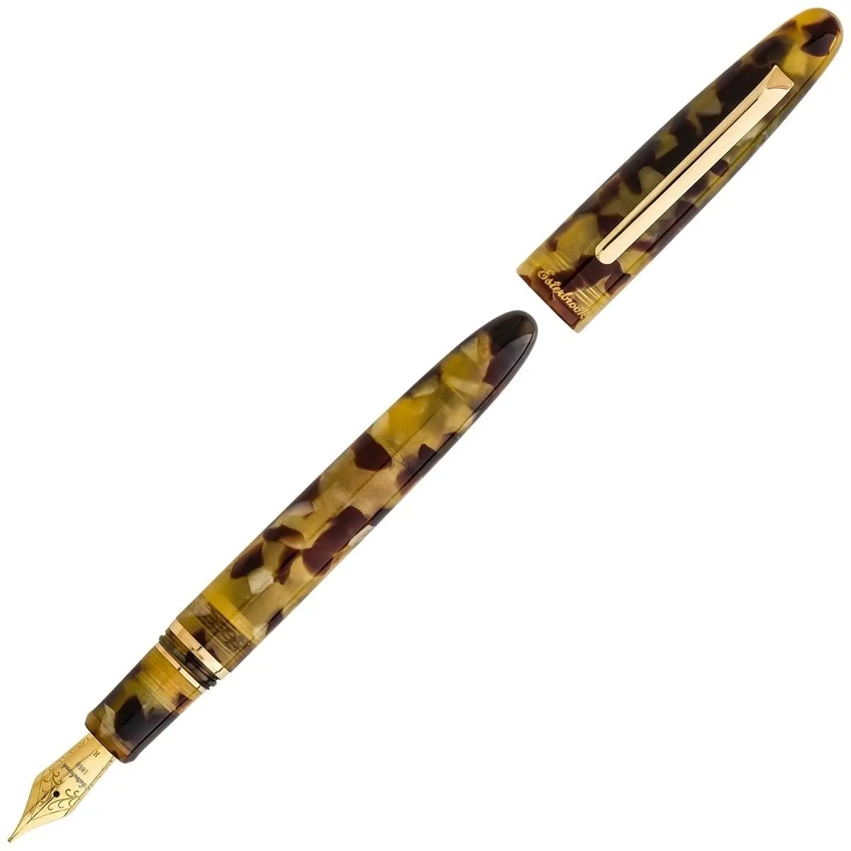 Esterbrook, Füller Estie, Gold, Braun 1
