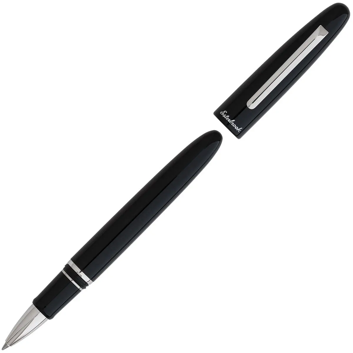 Esterbrook, Tintenroller Estie, Chrom, Schwarz 1