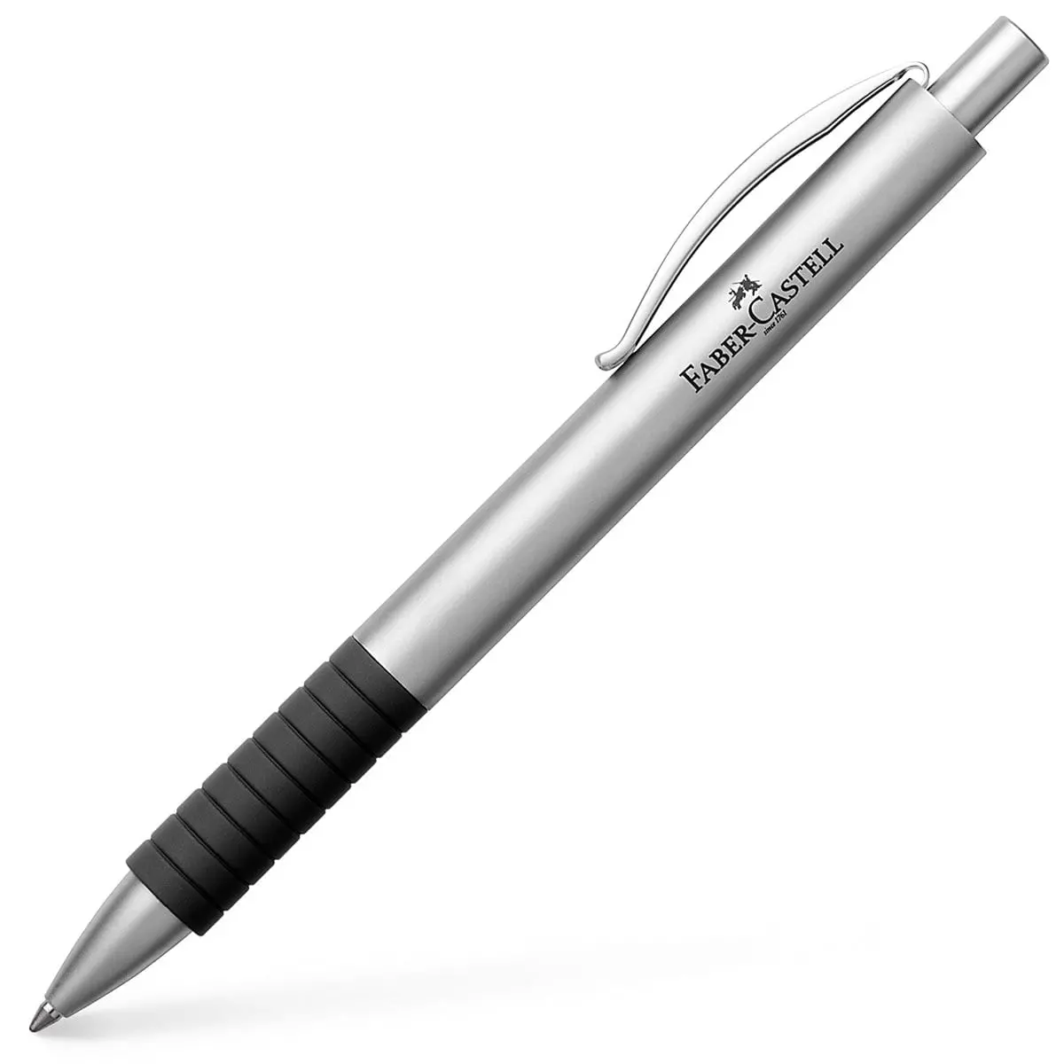 Faber-Castell, Essentio Kugelschreiber, Metall Matt, Silber 1
