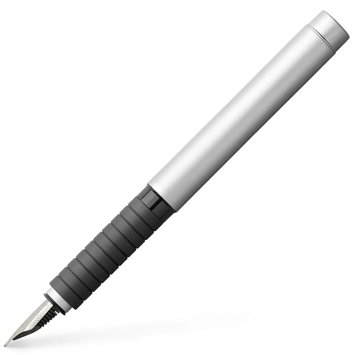 Faber-Castell, Füller Essentio, Metall Matt, Silber 1