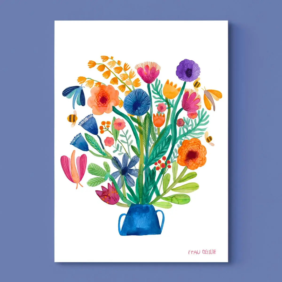 Print A4 *Blumenstrauß* 1