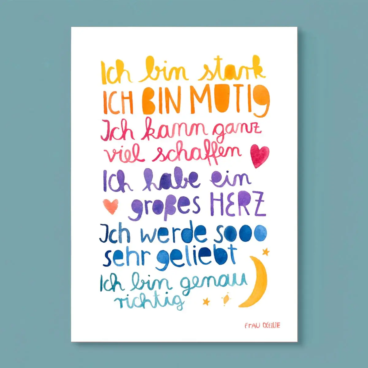 Print A4 *Affirmation* 1