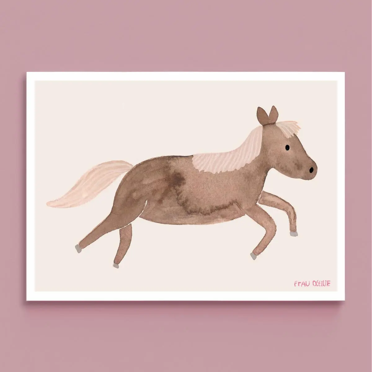 Print A4 *Pferd Im Galopp* 1