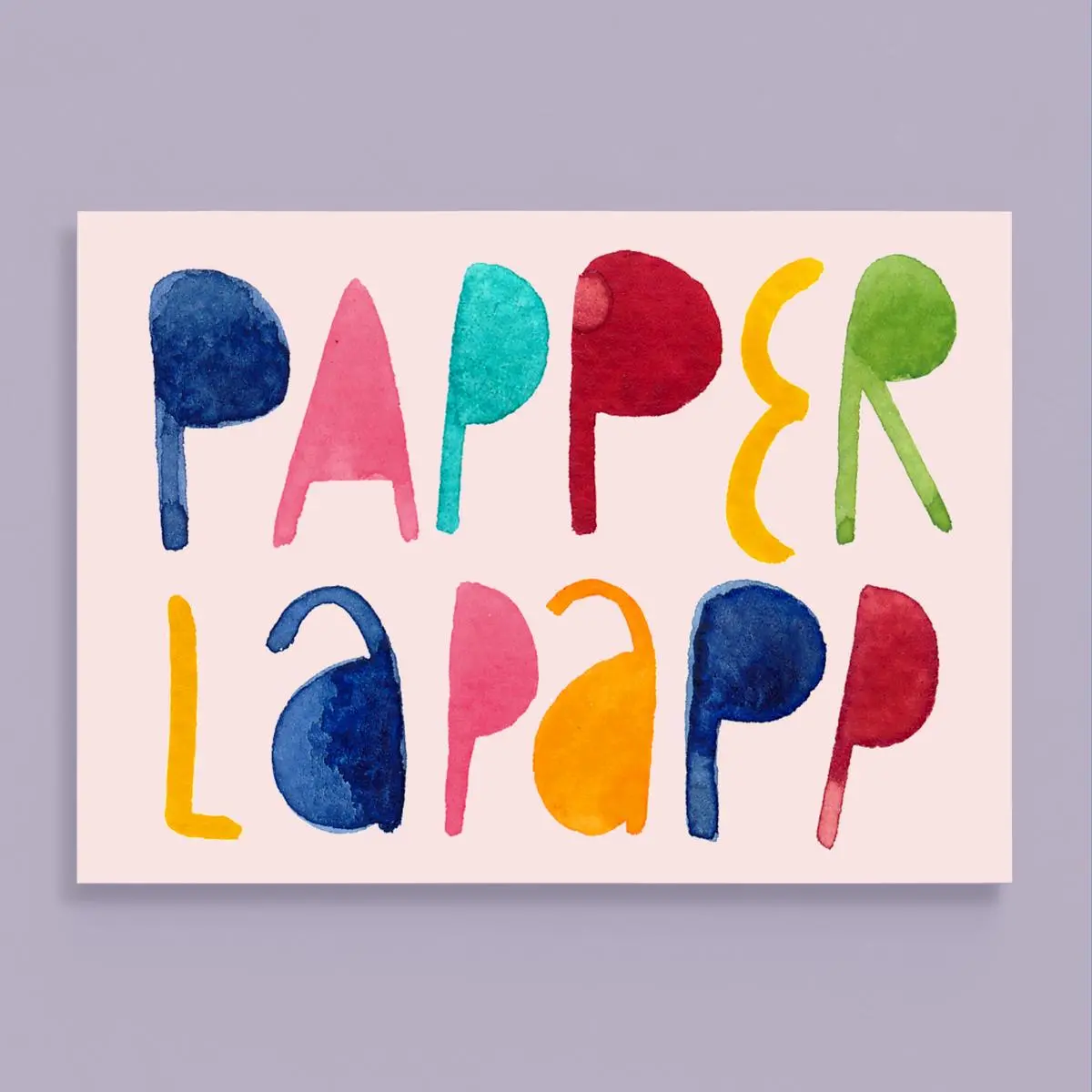 Postkarte *Papperlapapp* 1