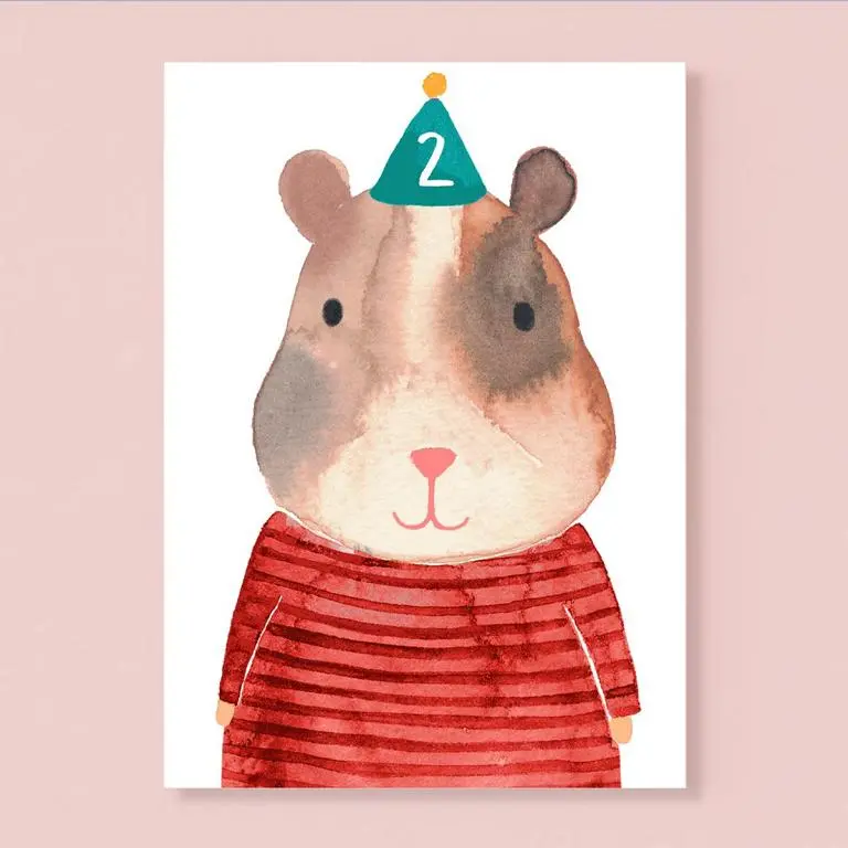 Geburtstagskarte *2. Geburtstag* 1