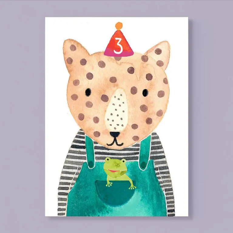 Geburtstagskarte *3. Geburtstag* 1