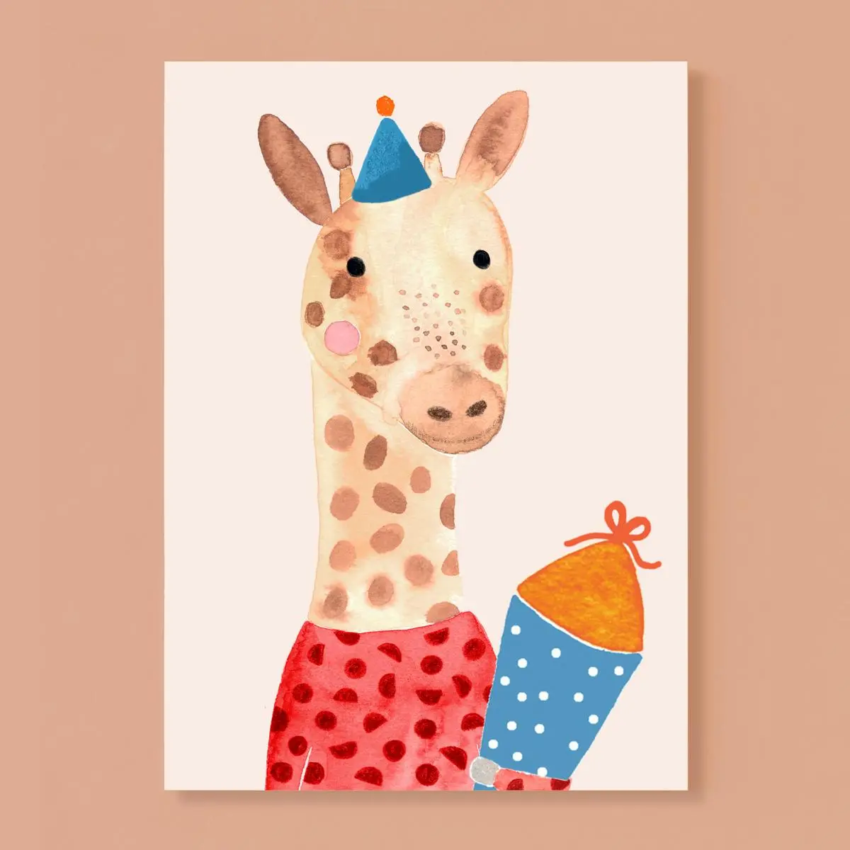 Karte Zur Einschulung *Giraffe* 1