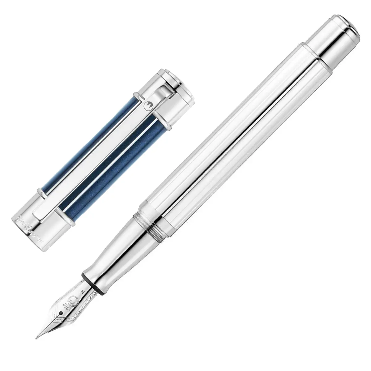 Waldmann, Füller Commander 23, Weite Linien, Nachblau 1