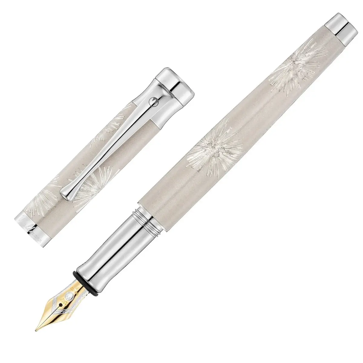 Waldmann, Füller, Starbust 18Kt, Sterling Silber / Galaxygrau 1