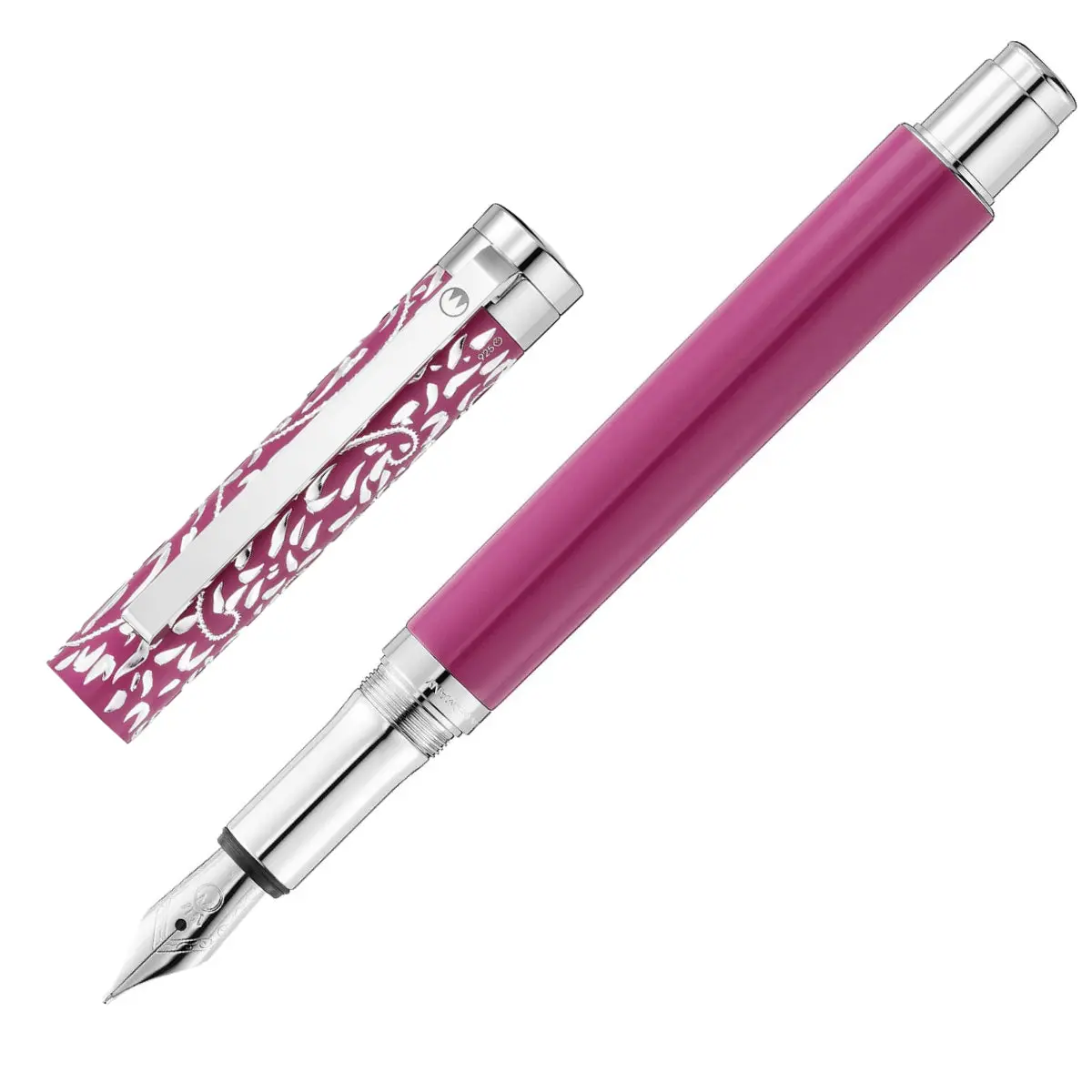 Waldmann, Füller Xetra Vienna Special Ed. Handgravur, Pink 1