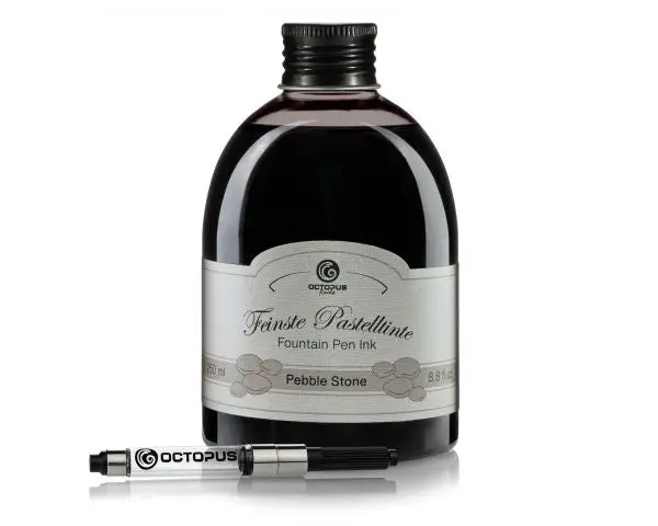 Octopus Fluids Füllhaltertinte Pastell-Farben Pastell Grau Pebble Stone 250 Ml 1
