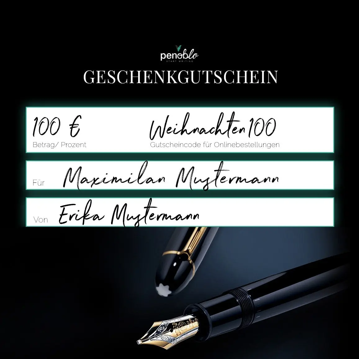 Penoblo, Geschenkgutschein, Gutscheinwert Variabel 1